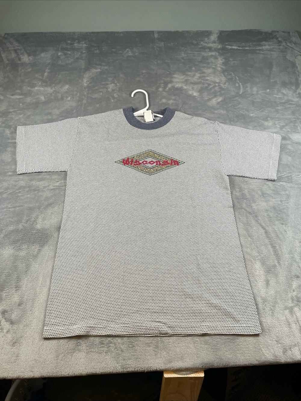 Wisconsin Vintage t shirt 90S single stitch made in USA Sherry’s Best M